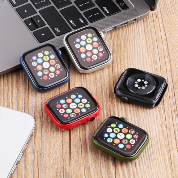 For Apple Watch Series 7 41mm Color Screen Non-Working Fake Dummy Display Model, For Photographing Watch-strap, No Watchband (Red)