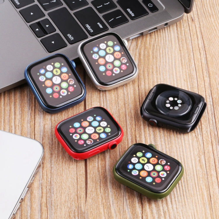 For Apple Watch Series 7 41mm Color Screen Non-Working Fake Dummy Display Model, For Photographing Watch-strap, No Watchband (Red)