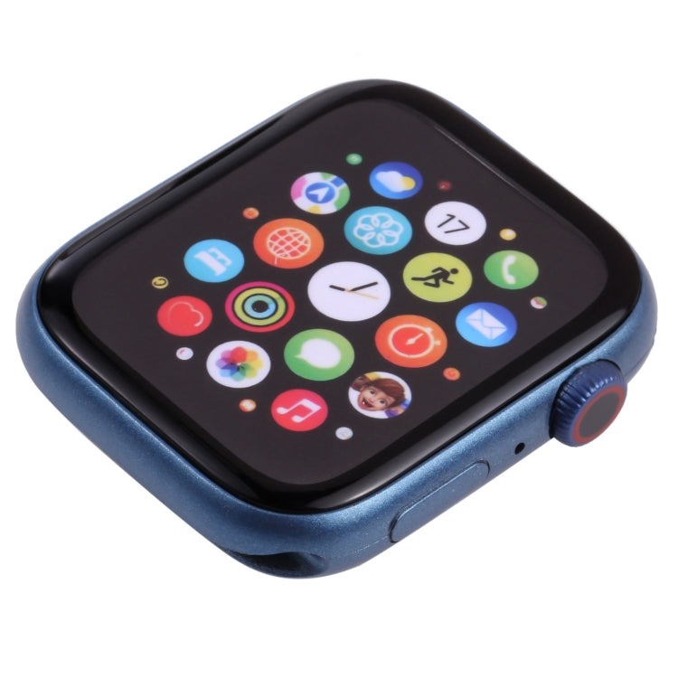 For Apple Watch Series 7 45mm Color Screen Non-Working Fake Dummy Display Model, For Photographing Watch-strap, No Watchband (Blue)