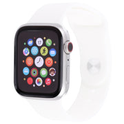 For Apple Watch Series 7 45mm Color Screen Non-Working Fake Dummy Display Model, For Photographing Watch-strap, No Watchband (Silver)