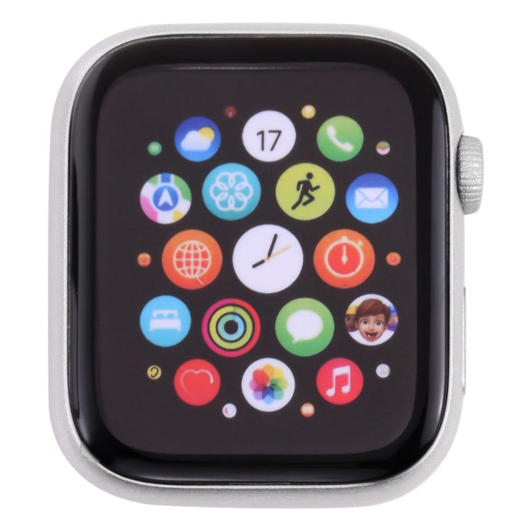 For Apple Watch Series 7 45mm Color Screen Non-Working Fake Dummy Display Model, For Photographing Watch-strap, No Watchband (Silver)