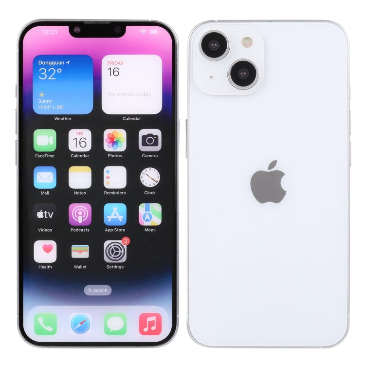 For iPhone 14 Plus Color Screen Non-Working Fake Dummy Display Model (Starlight)