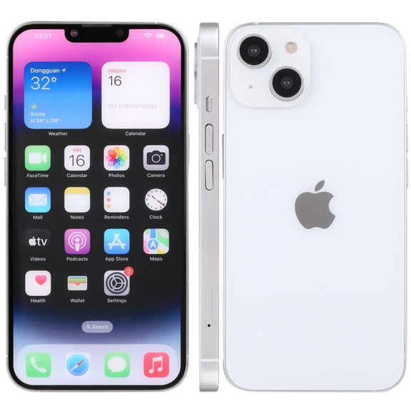 For iPhone 14 Plus Color Screen Non-Working Fake Dummy Display Model (Starlight)
