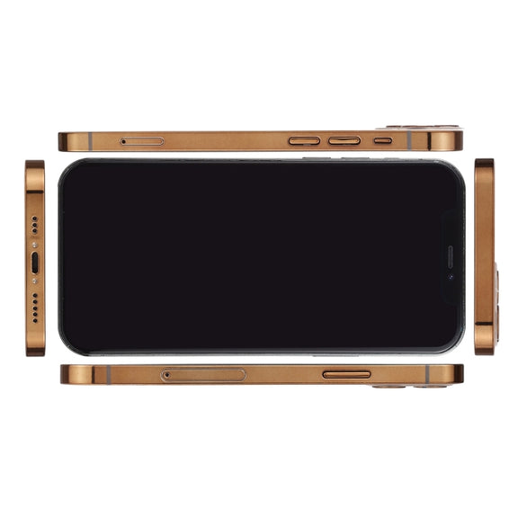 For iPhone 12 Pro Black Screen Non-Working Fake Dummy Display Model (Gold)