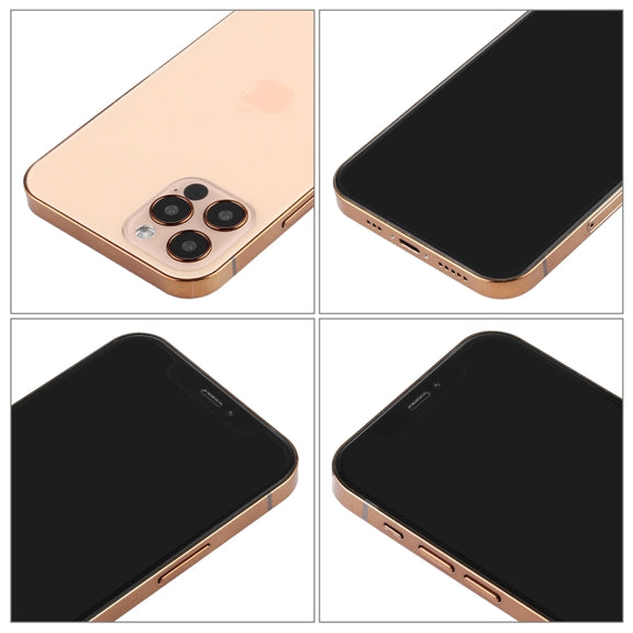 For iPhone 12 Pro Black Screen Non-Working Fake Dummy Display Model (Gold)