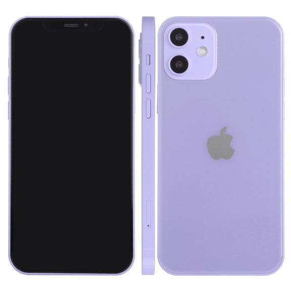 For iPhone 12 Black Screen Non-Working Fake Dummy Display Model (Purple)