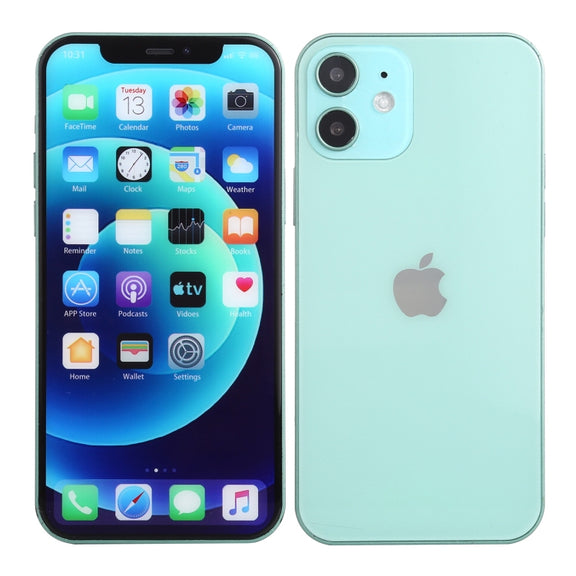 For iPhone 12 Color Screen Non-Working Fake Dummy Display Model(Green)