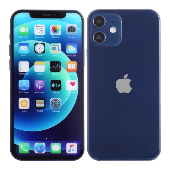 For iPhone 12 Color Screen Non-Working Fake Dummy Display Model(Blue)