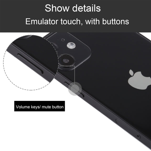 For iPhone 12 mini Color Screen Non-Working Fake Dummy Display Model(Black)