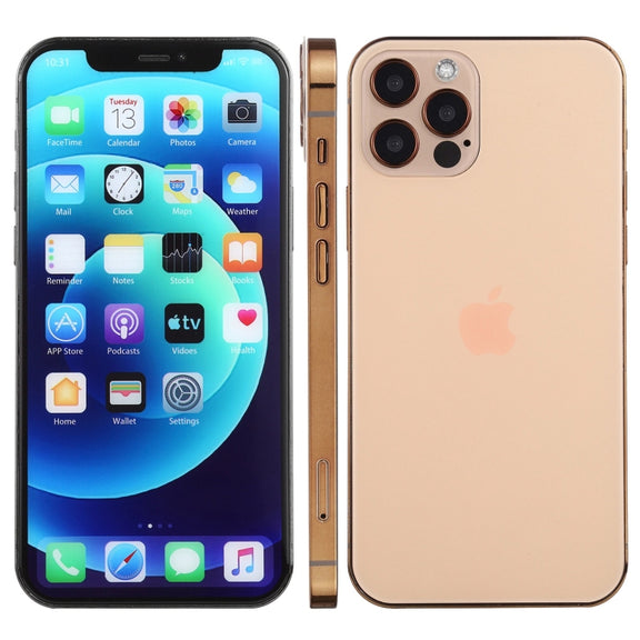 For iPhone 12 Pro Max Color Screen Non-Working Fake Dummy Display Model (Gold)