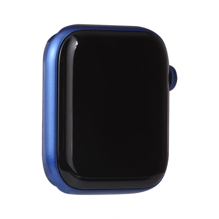 For Apple Watch Series 6 44mm Black Screen Non-Working Fake Dummy Display Model, For Photographing Watch-strap, No Watchband(Blue)