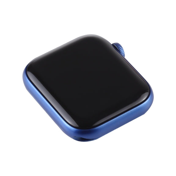 For Apple Watch Series 6 44mm Black Screen Non-Working Fake Dummy Display Model, For Photographing Watch-strap, No Watchband(Blue)