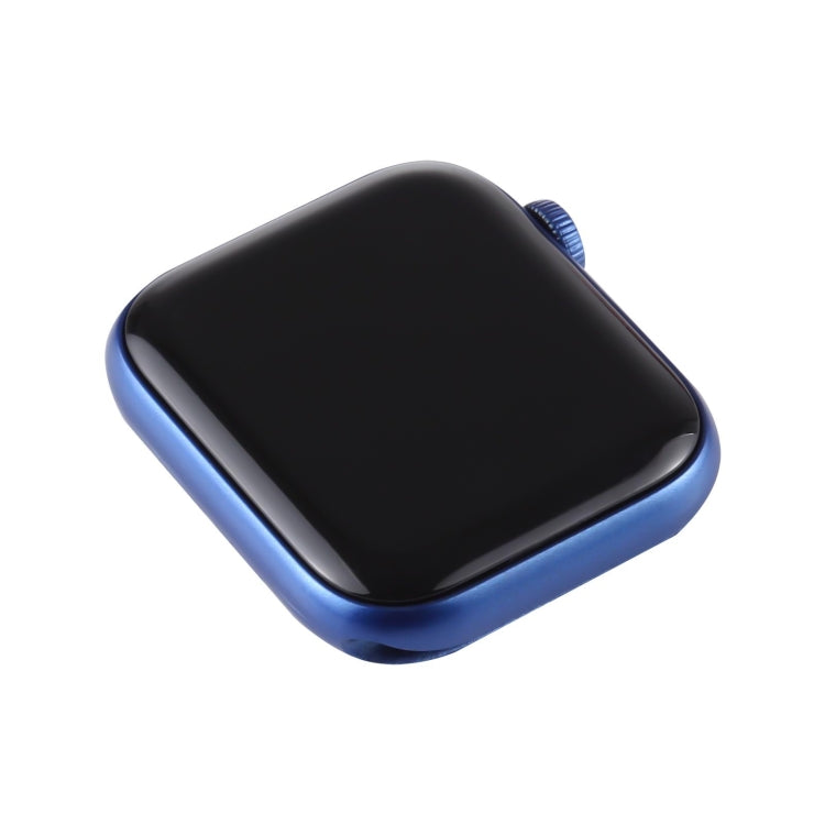 For Apple Watch Series 6 44mm Black Screen Non-Working Fake Dummy Display Model, For Photographing Watch-strap, No Watchband(Blue)