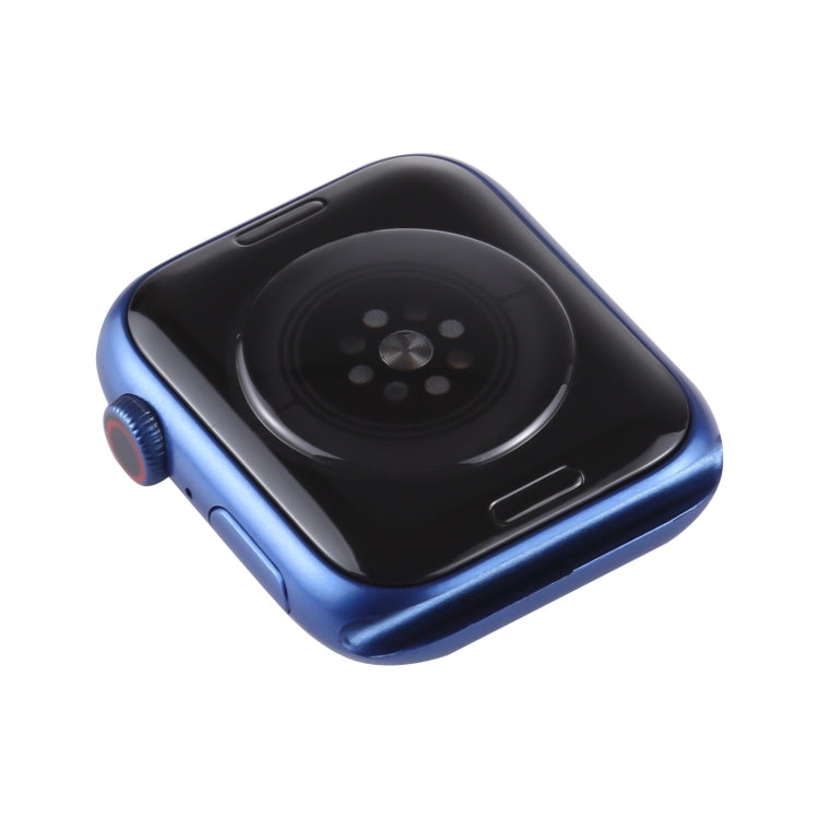 For Apple Watch Series 6 44mm Black Screen Non-Working Fake Dummy Display Model, For Photographing Watch-strap, No Watchband(Blue)