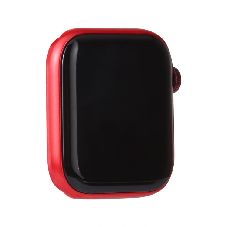 For Apple Watch Series 6 44mm Black Screen Non-Working Fake Dummy Display Model, For Photographing Watch-strap, No Watchband(Red)