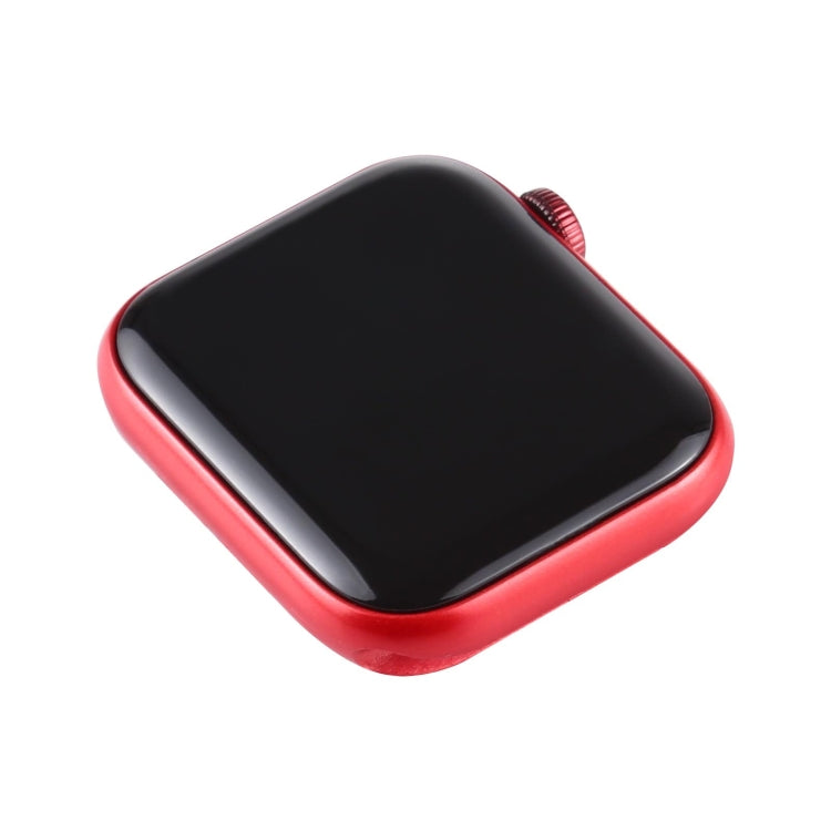 For Apple Watch Series 6 44mm Black Screen Non-Working Fake Dummy Display Model, For Photographing Watch-strap, No Watchband(Red)