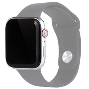 For Apple Watch Series 6 44mm Black Screen Non-Working Fake Dummy Display Model, For Photographing Watch-strap, No Watchband(Silver)
