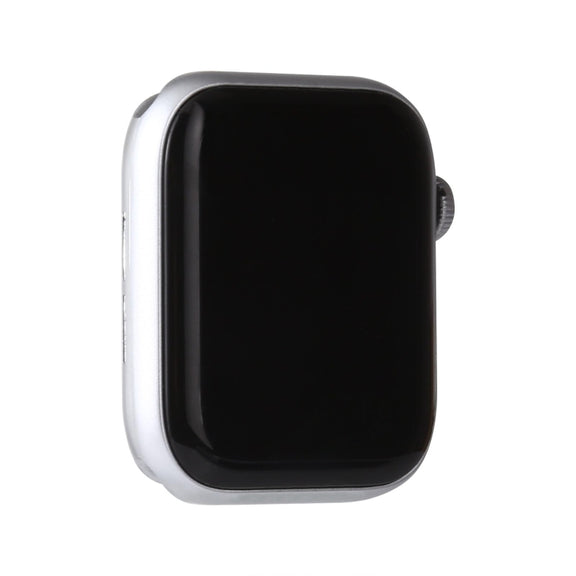 For Apple Watch Series 6 44mm Black Screen Non-Working Fake Dummy Display Model, For Photographing Watch-strap, No Watchband(Silver)