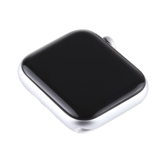 For Apple Watch Series 6 44mm Black Screen Non-Working Fake Dummy Display Model, For Photographing Watch-strap, No Watchband(Silver)