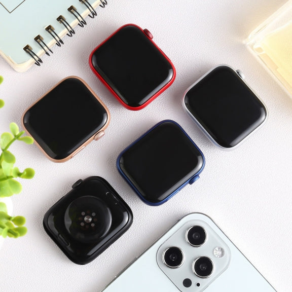 For Apple Watch Series 6 44mm Black Screen Non-Working Fake Dummy Display Model, For Photographing Watch-strap, No Watchband(Blue)