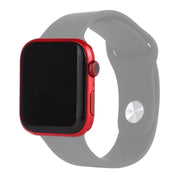 For Apple Watch Series 6 40mm Black Screen Non-Working Fake Dummy Display Model, For Photographing Watch-strap, No Watchband(Red)