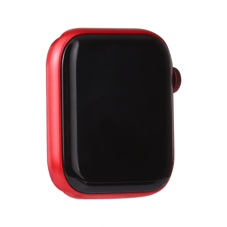 For Apple Watch Series 6 40mm Black Screen Non-Working Fake Dummy Display Model, For Photographing Watch-strap, No Watchband(Red)