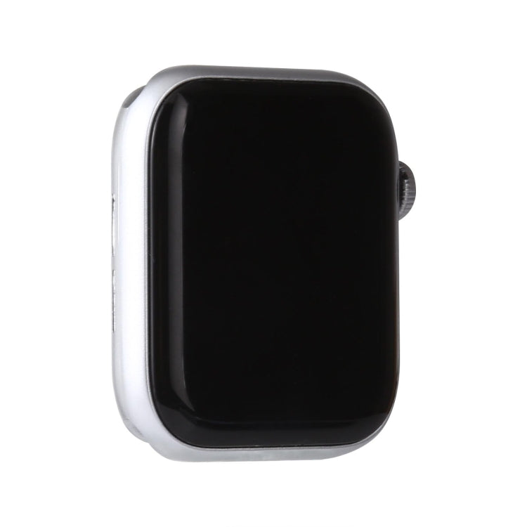 For Apple Watch Series 6 40mm Black Screen Non-Working Fake Dummy Display Model, For Photographing Watch-strap, No Watchband(Silver)