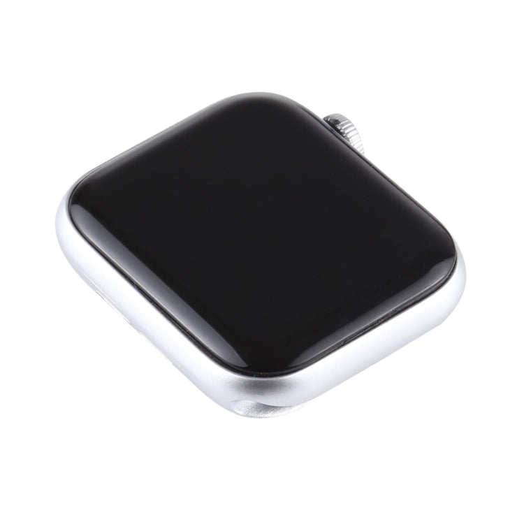 For Apple Watch Series 6 40mm Black Screen Non-Working Fake Dummy Display Model, For Photographing Watch-strap, No Watchband(Silver)