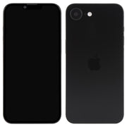 For iPhone 16e Black Screen Non-Working Fake Dummy Display Model (Black)