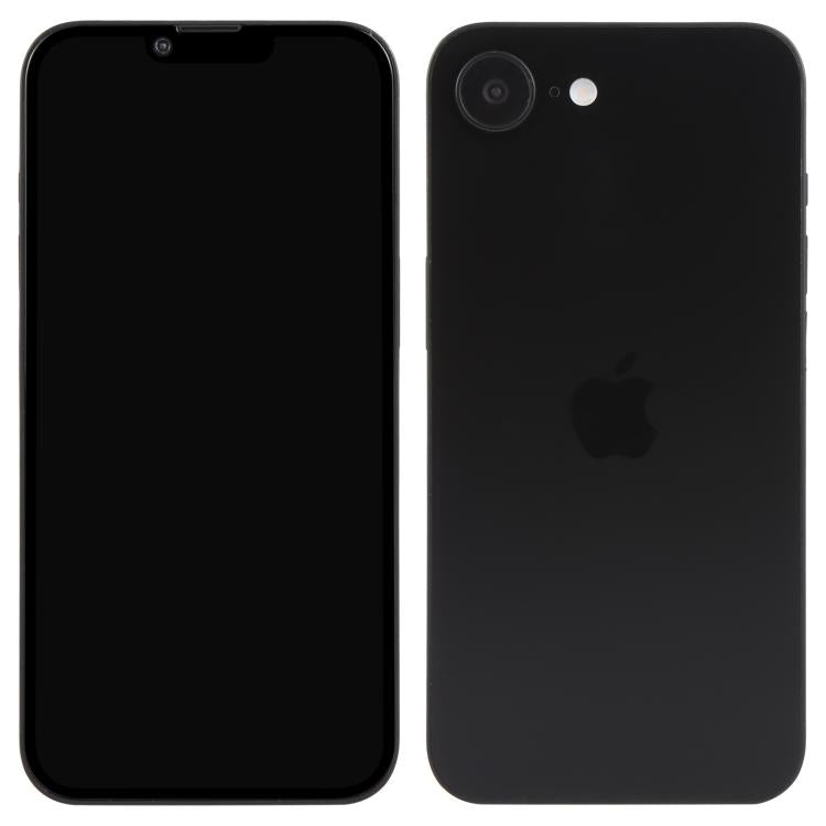 For iPhone 16e Black Screen Non-Working Fake Dummy Display Model (Black)
