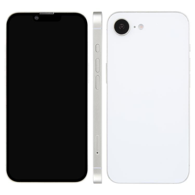For iPhone 16e Black Screen Non-Working Fake Dummy Display Model (White) - For iPhone & iPad by PMC TechLife | Online Shopping South Africa | PMC TechLife | Buy Now Pay Later Mobicred