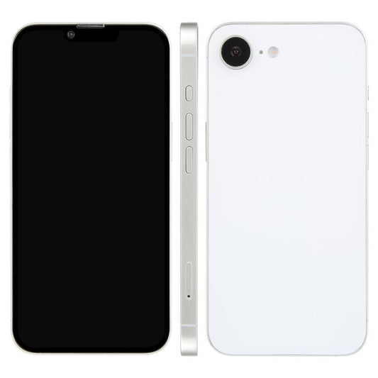 For iPhone 16e Black Screen Non-Working Fake Dummy Display Model (White) - For iPhone & iPad by PMC Jewellery | Online Shopping South Africa | PMC Jewellery | Buy Now Pay Later Mobicred