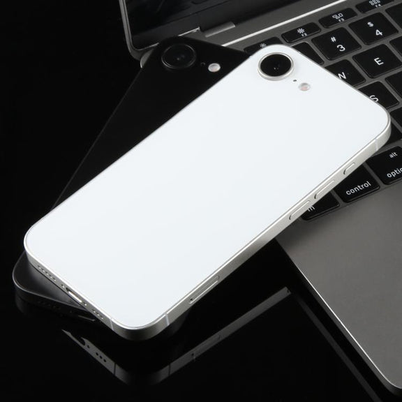 For iPhone 16e Black Screen Non-Working Fake Dummy Display Model (Black)