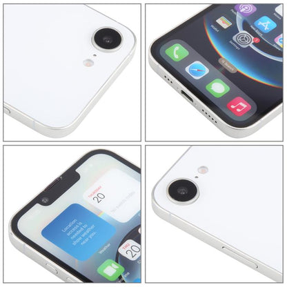 For iPhone 16e Color Screen Non-Working Fake Dummy Display Model (White) - For iPhone & iPad by PMC Jewellery | Online Shopping South Africa | PMC Jewellery | Buy Now Pay Later Mobicred