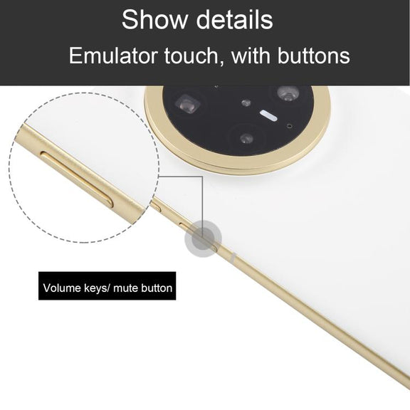 For Huawei Mate 70 Pro+ Color Screen Non-Working Fake Dummy Display Model (White)