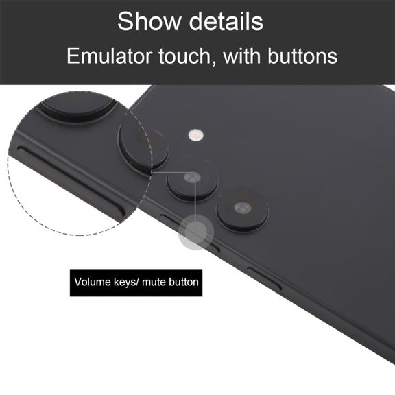 For Samsung Galaxy S25+ 5G Black Screen Non-Working Fake Dummy Display Model (Black)
