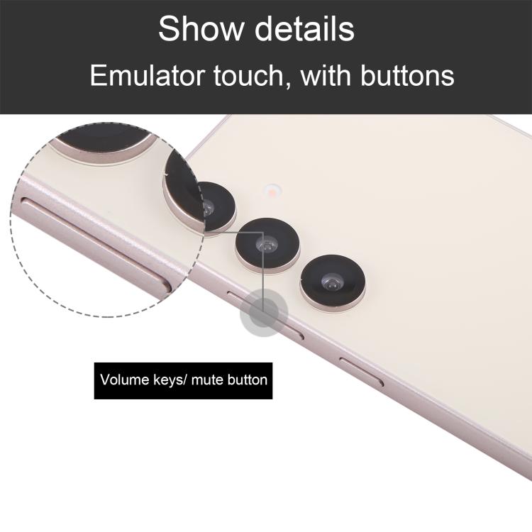 For Samsung Galaxy S25+ 5G Black Screen Non-Working Fake Dummy Display Model (Pink) - free shipping - PMC Jewellery - Order now!