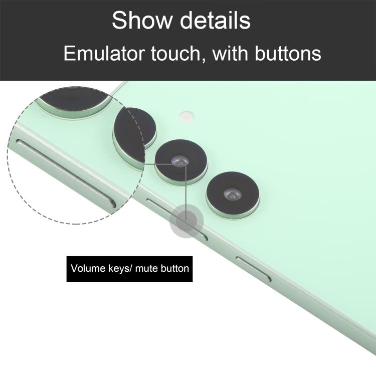 For Samsung Galaxy S25+ 5G Black Screen Non-Working Fake Dummy Display Model (Green)