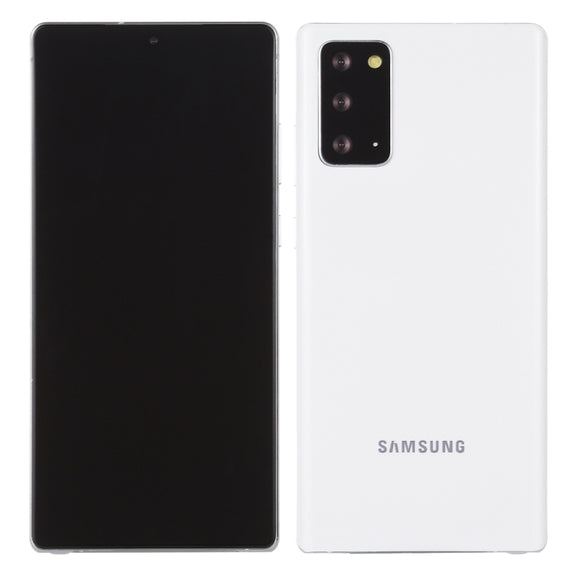 For Samsung Galaxy Note20 Ultra 5G Black Screen Non-Working Fake Dummy Display Model (White)