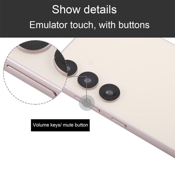 For Samsung Galaxy S25 5G Color Screen Non-Working Fake Dummy Display Model (Pink)