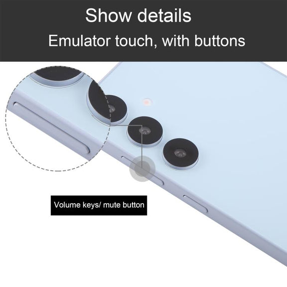 For Samsung Galaxy S25 5G Color Screen Non-Working Fake Dummy Display Model (Light Blue)