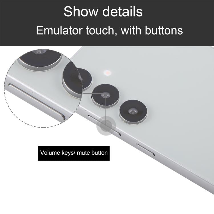 For Samsung Galaxy S25+ 5G Color Screen Non-Working Fake Dummy Display Model (Grey) - For Galaxy by PMC TechLife | Online Shopping South Africa | PMC TechLife | Buy Now Pay Later Mobicred