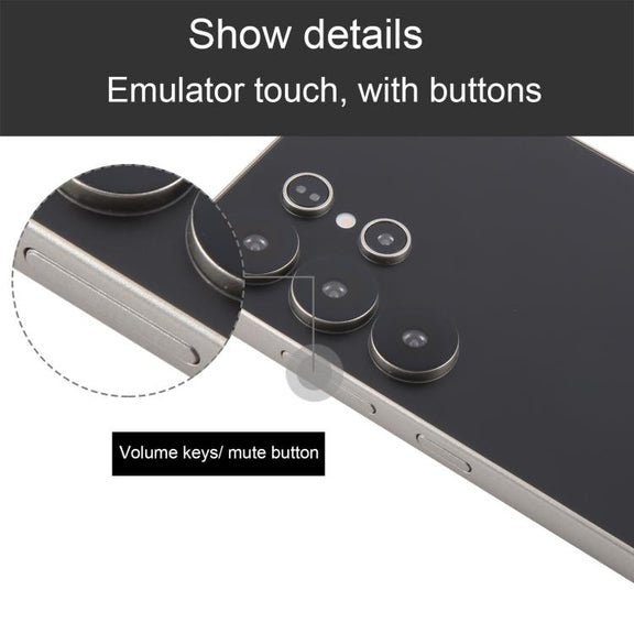 For Samsung Galaxy S25 Ultra 5G Color Screen Non-Working Fake Dummy Display Model (Black Grey)