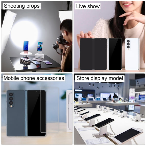 For Samsung Galaxy Z Fold4 Black Screen Non-Working Fake Dummy Display Model(Black)