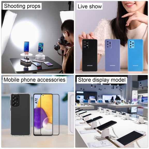 For Samsung Galaxy A72 5G Black Screen Non-Working Fake Dummy Display Model (Purple)