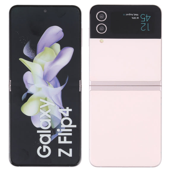 For Samsung Galaxy Z Flip4 Color Screen Non-Working Fake Dummy Display Model (Rose Gold)