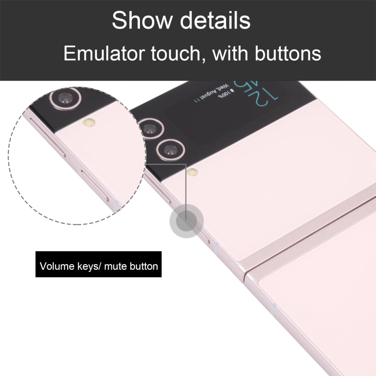 For Samsung Galaxy Z Flip4 Color Screen Non-Working Fake Dummy Display Model (Rose Gold) - free shipping - PMC Jewellery - Order now!