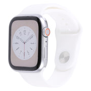 For Apple Watch Series 8 41mm Color Screen Non-Working Fake Dummy Display Model, For Photographing Watch-strap, No Watchband(White)