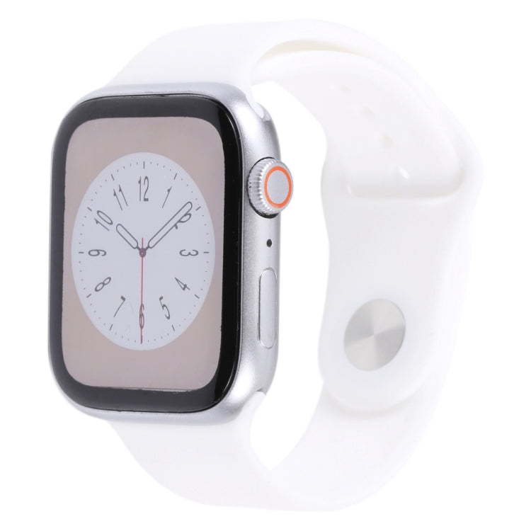 For Apple Watch Series 8 41mm Color Screen Non-Working Fake Dummy Display Model, For Photographing Watch-strap, No Watchband(White)