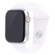 For Apple Watch Series 8 41mm Black Screen Non-Working Fake Dummy Display Model, For Photographing Watch-strap, No Watchband(White)